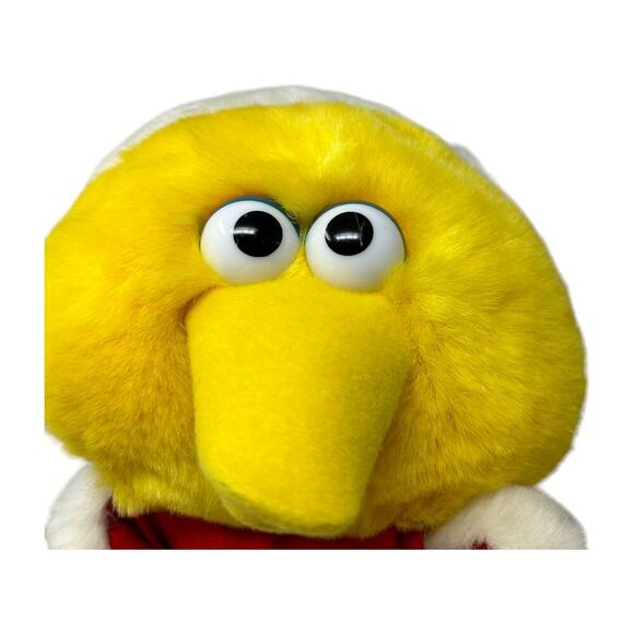 Sesame Street Christmas Stocking Big Bird 3D Plush Santa Kurt Adler Vintage 1999 - Picture 15 of 16